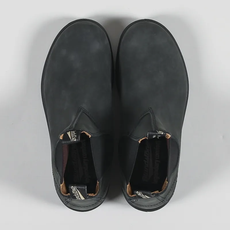 Blundstone Womens 587 Chelsea Boots Rustic Black-1