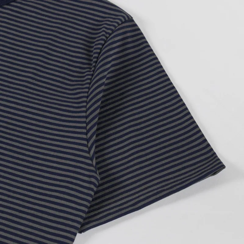 Armor Lux Heritage Stripe T Shirt Marine Deep Chimera-3