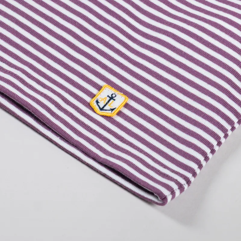 Armor Lux Heritage Stripe T Shirt Indiano Milk-2