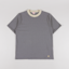 Armor Lux Heritage Stripe T Shirt Gravel Marine Deep