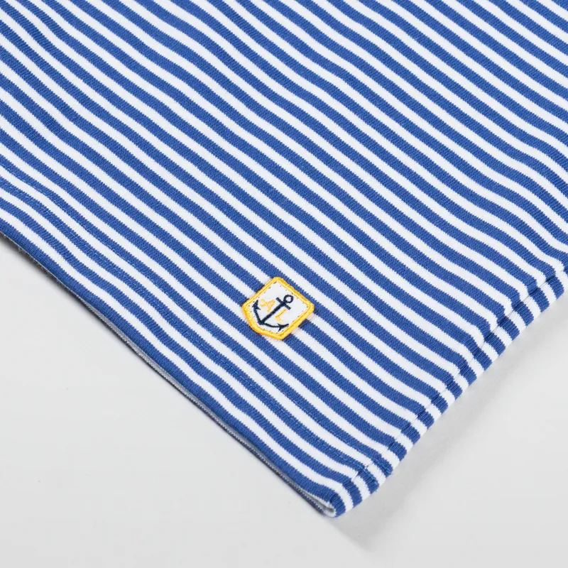 Armor Lux Heritage Stripe T Shirt Obscur Milk-2