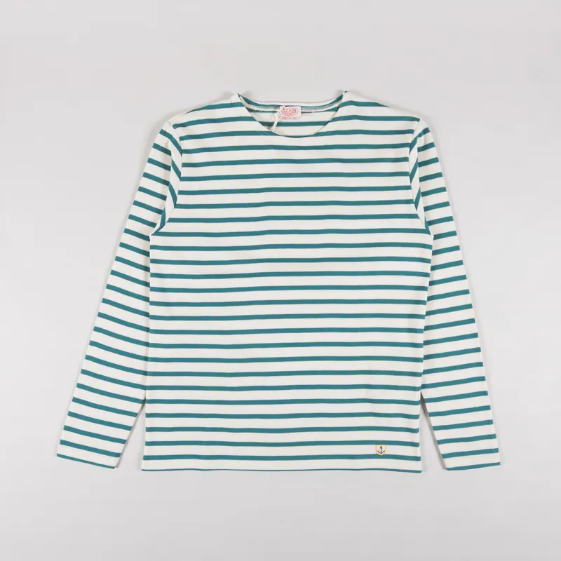 Armor Lux Mariniere ML Heritage T Shirt Nature Deep Jungle