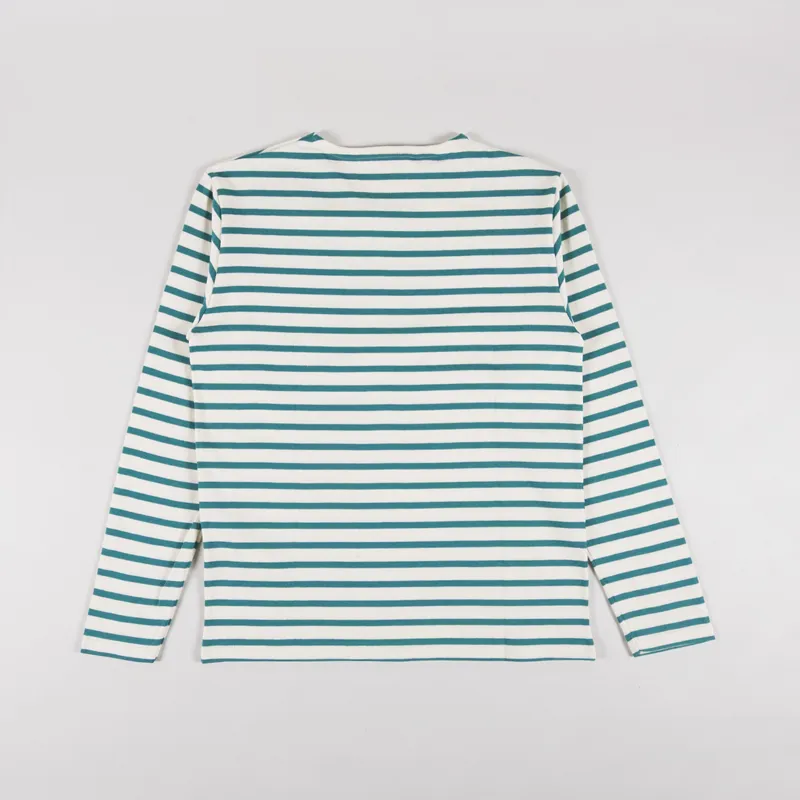 Armor Lux Mariniere ML Heritage T Shirt Nature Deep Jungle-1