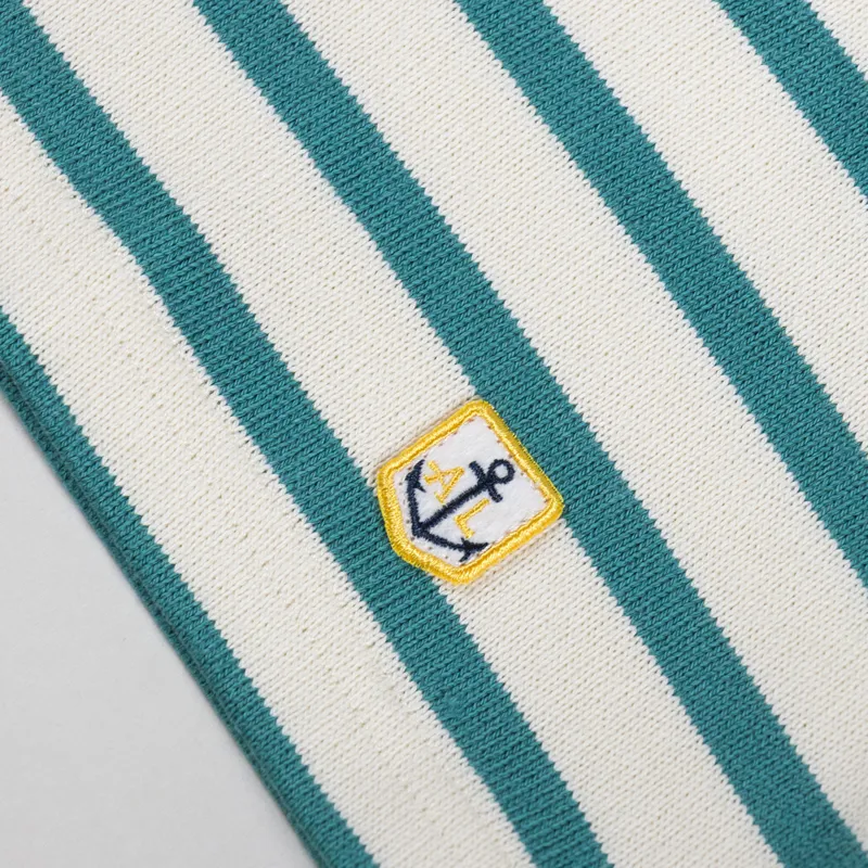 Armor Lux Mariniere ML Heritage T Shirt Nature Deep Jungle-4