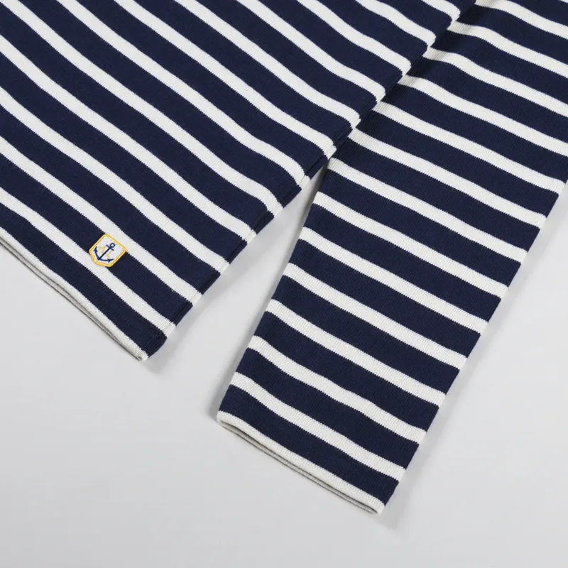 Armor Lux Mariniere ML Heritage T Shirt Marine Deep Nature-2