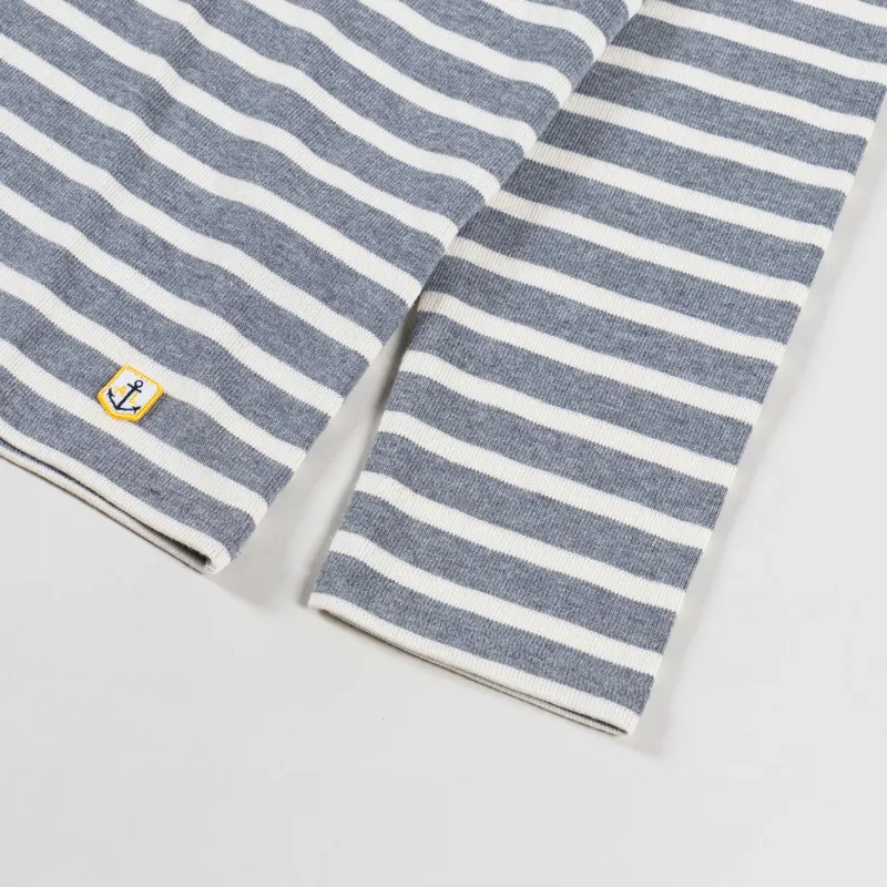 Armor Lux Mariniere ML Heritage T Shirt Misty Grey Nature-6