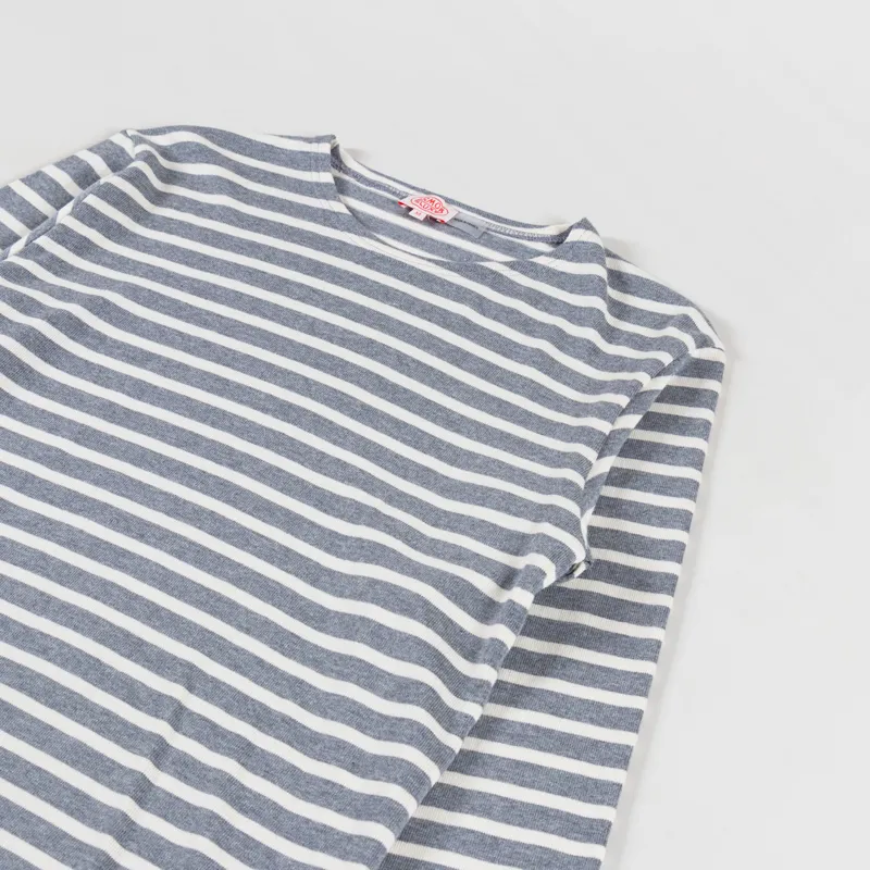 Armor Lux Mariniere ML Heritage T Shirt Misty Grey Nature-2