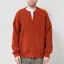 Frizmworks Wool Deck Zip Up Cardigan Brick