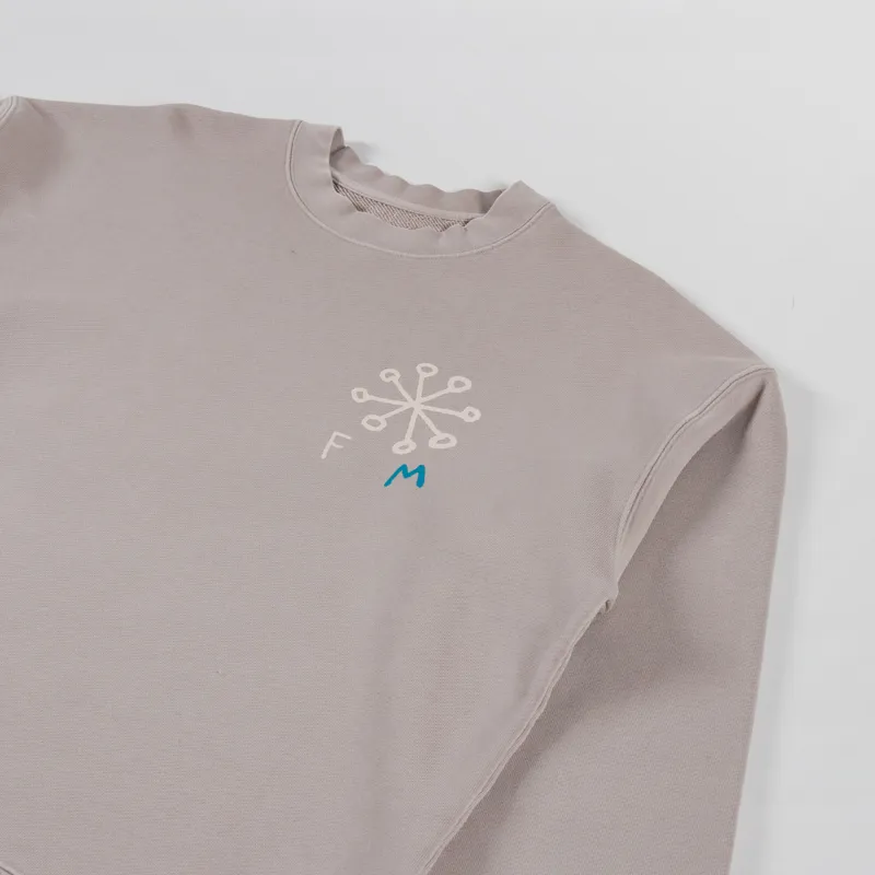 Flower Mountain Bakin One Sweatshirt Mud-3