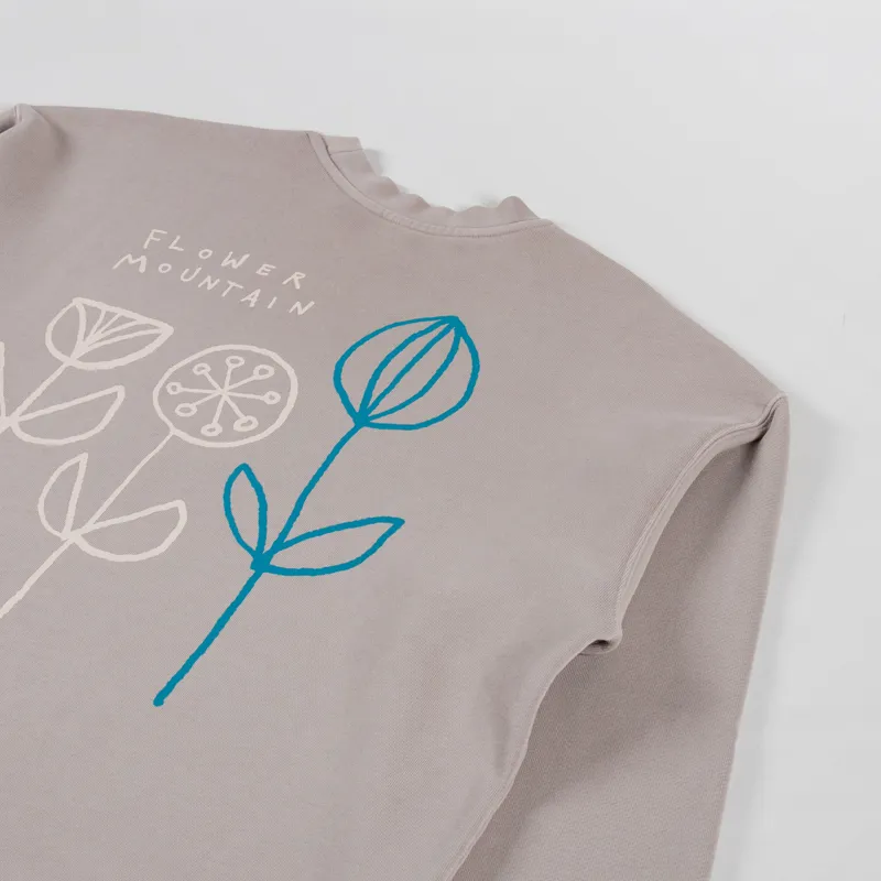Flower Mountain Bakin One Sweatshirt Mud-2
