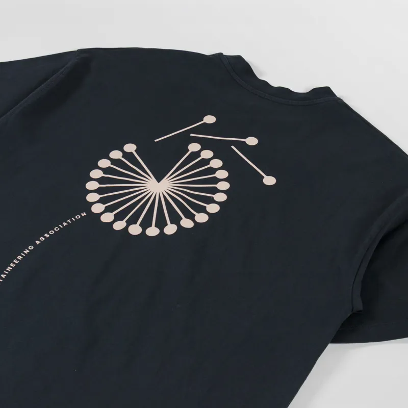 Flower Mountain Kafu Four T Shirt Black-2