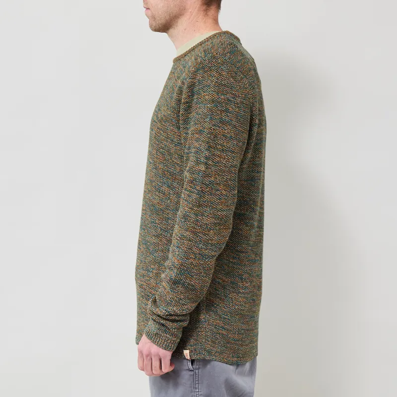 Revolution Knit Sweater Army-2
