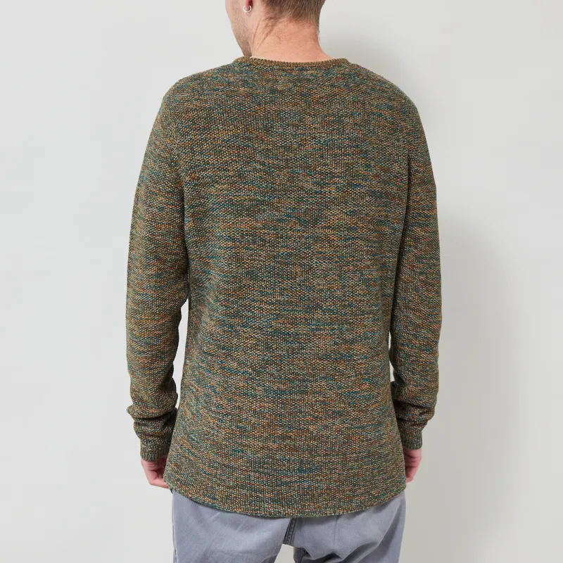 Revolution Knit Sweater Army-3
