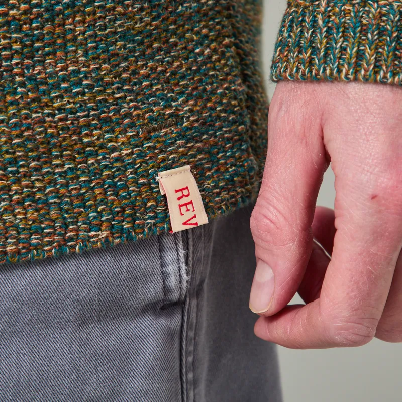 Revolution Knit Sweater Army-9