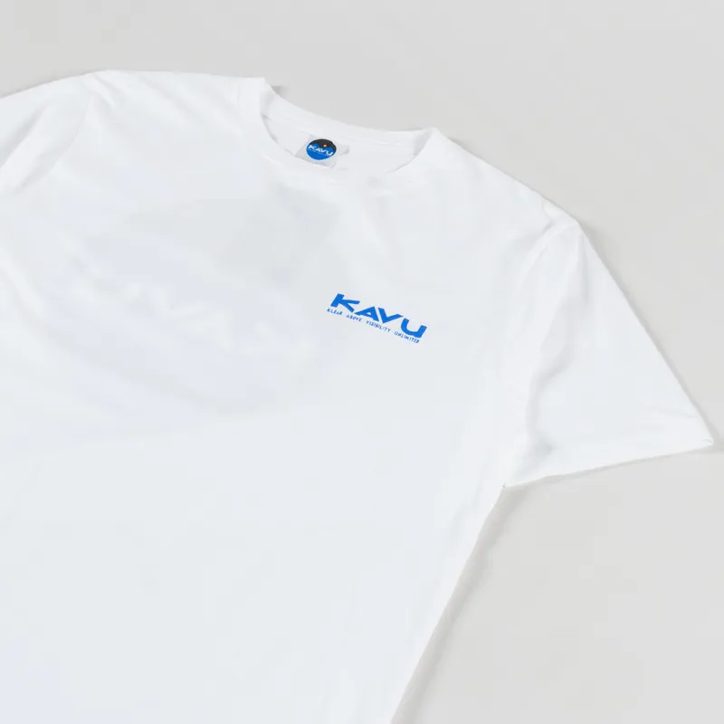 Kavu Klear Above T Shirt White-3
