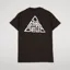 Hikerdelic 60 Degree Mountain Logo T Shirt Brown White