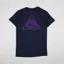 Hikerdelic 60 Degree Mountain Logo T Shirt Navy Purple