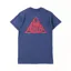 Hikerdelic 60 Degree Mountain Logo T Shirt Navy Red