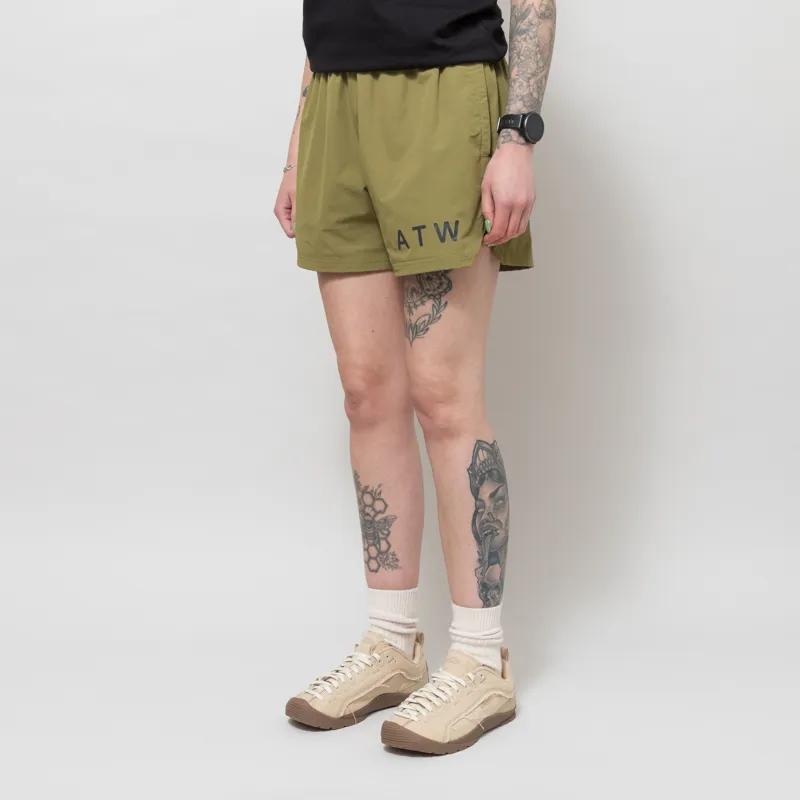 Halo Womens Shorts Green-1