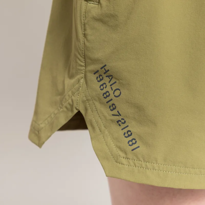 Halo Womens Shorts Green-9