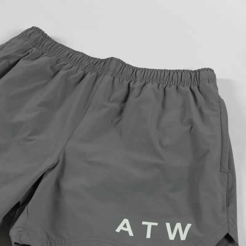 Halo Shorts Gunmetal-2