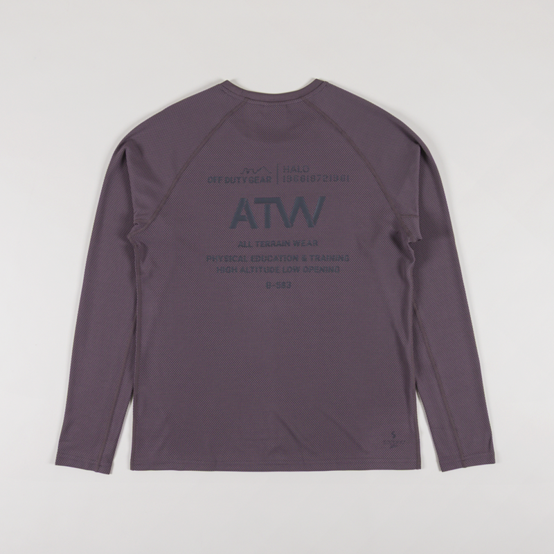 Halo Sorona Long Sleeve T Shirt Sparrow-1