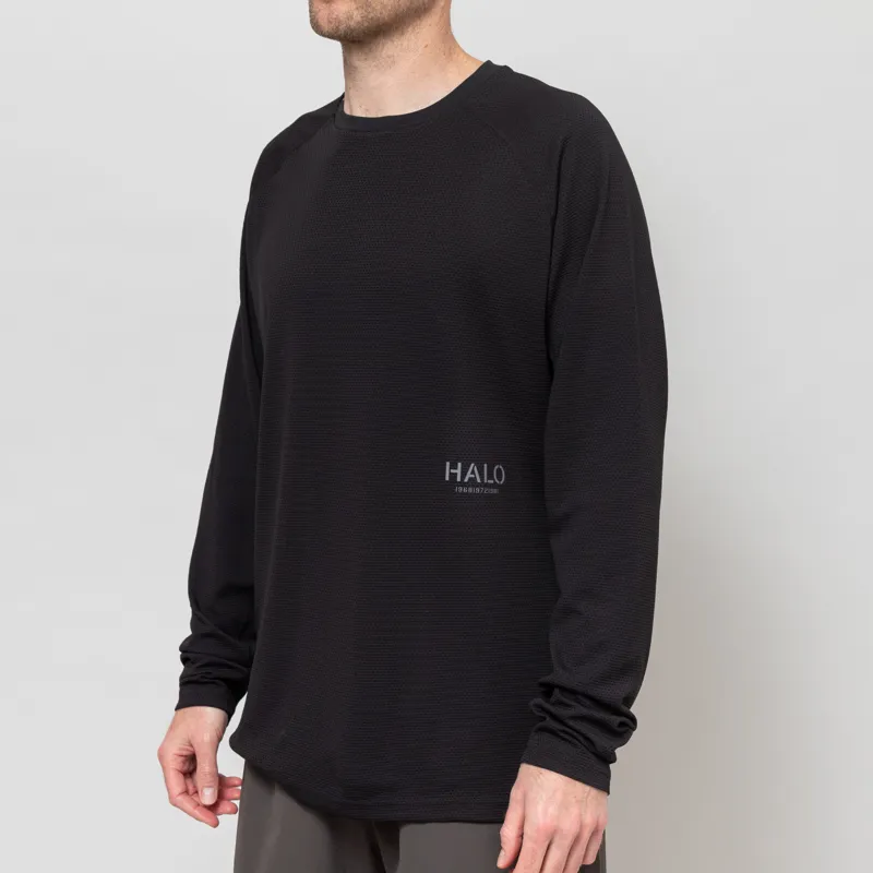 Halo Long Sleeve Sorona T Shirt Black-1