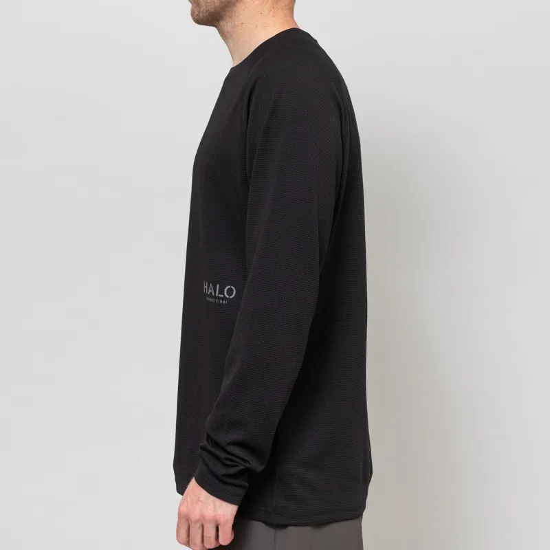 Halo Long Sleeve Sorona T Shirt Black-2