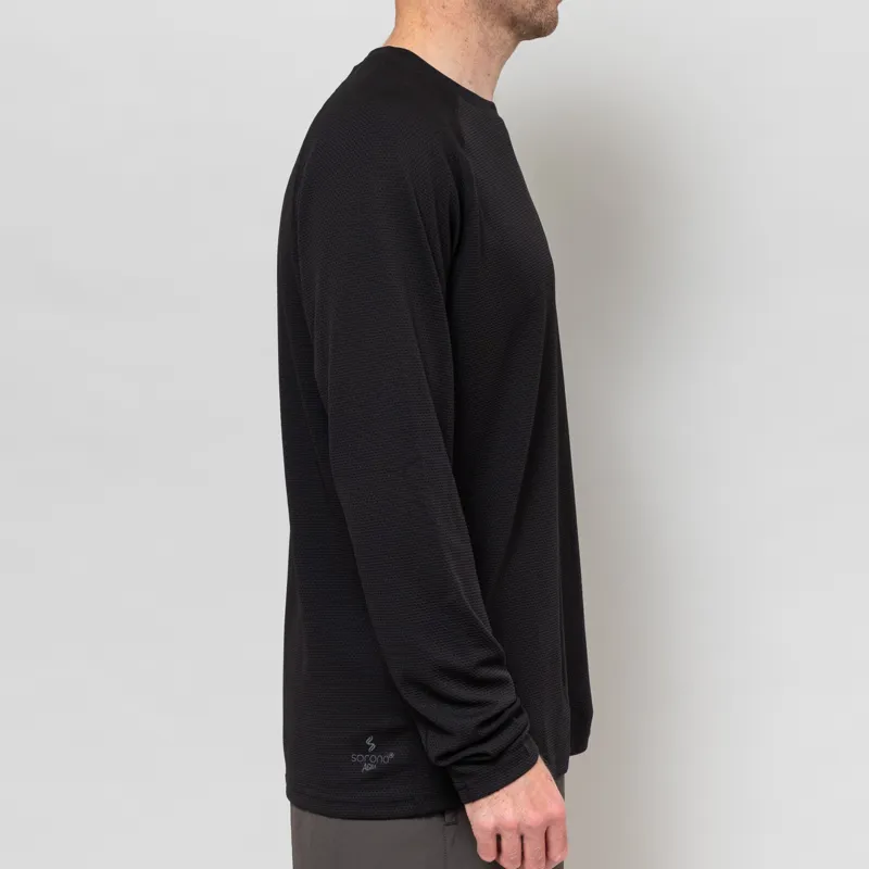 Halo Long Sleeve Sorona T Shirt Black-4