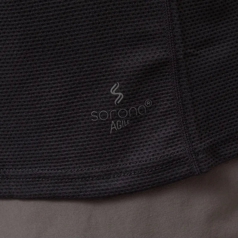 Halo Long Sleeve Sorona T Shirt Black-8