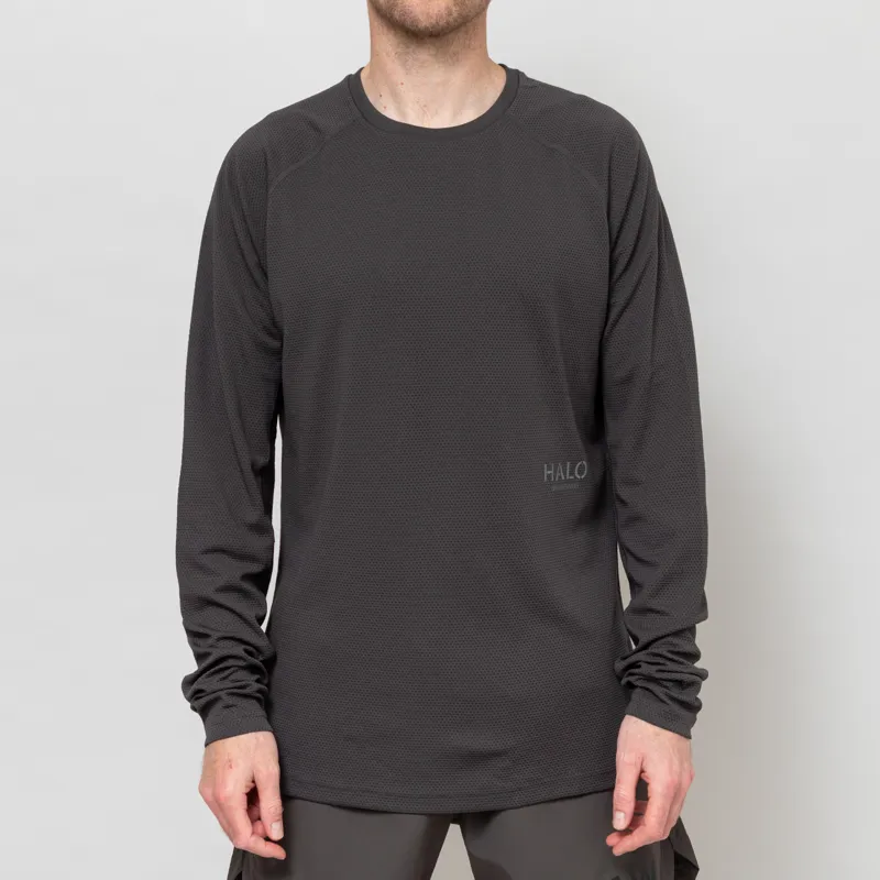 Halo Long Sleeve Sorona T Shirt Grey