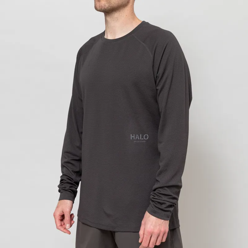 Halo Long Sleeve Sorona T Shirt Grey-1