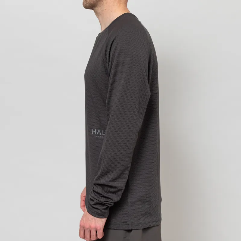 Halo Long Sleeve Sorona T Shirt Grey-2