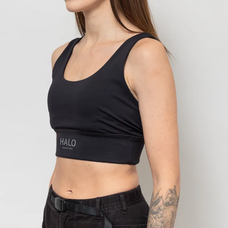 Halo Womens Training Bra Black-1
