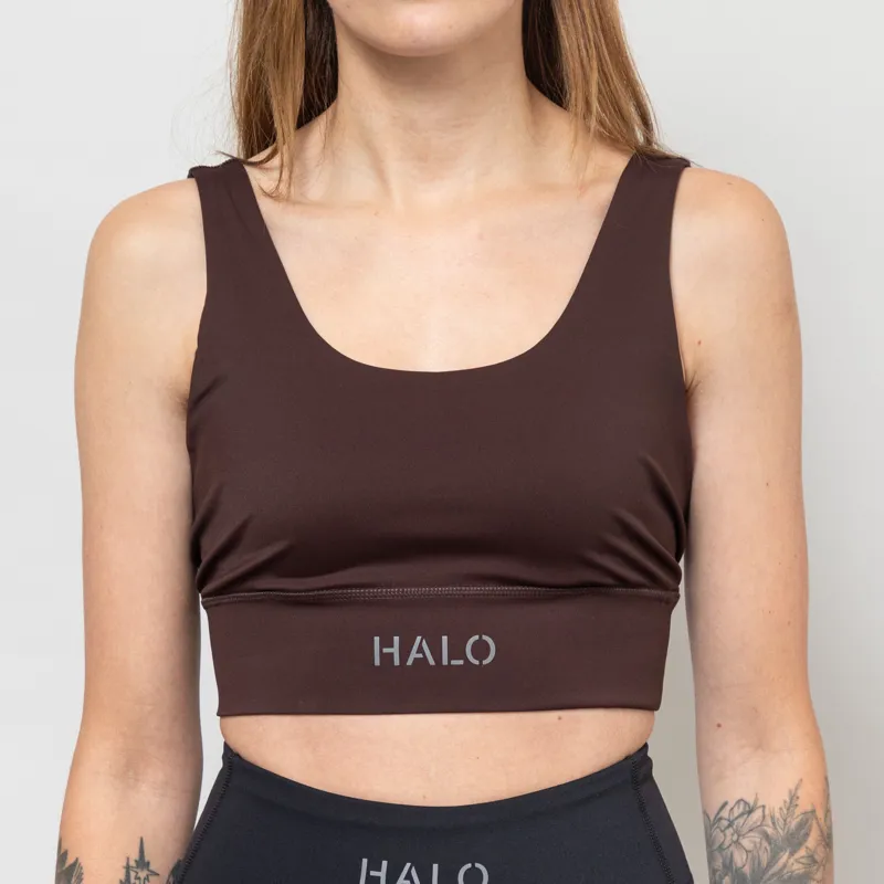 Halo Womens Training Bra Brown