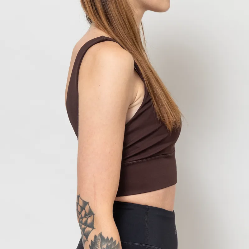 Halo Womens Training Bra Brown-4