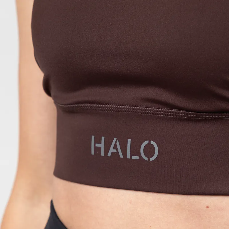 Halo Womens Training Bra Brown-6