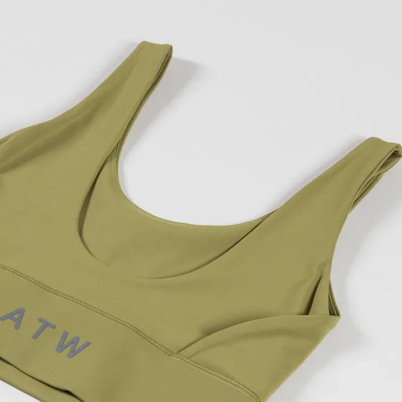 Halo Womens Training Bra Olive-3