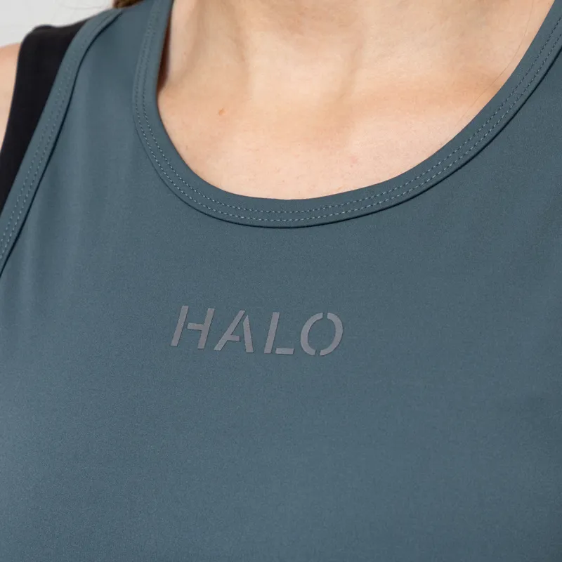 Halo Womens Training Top Light Blue-5