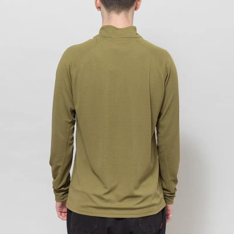 Halo Sorona Half Zip Olive Drab-2