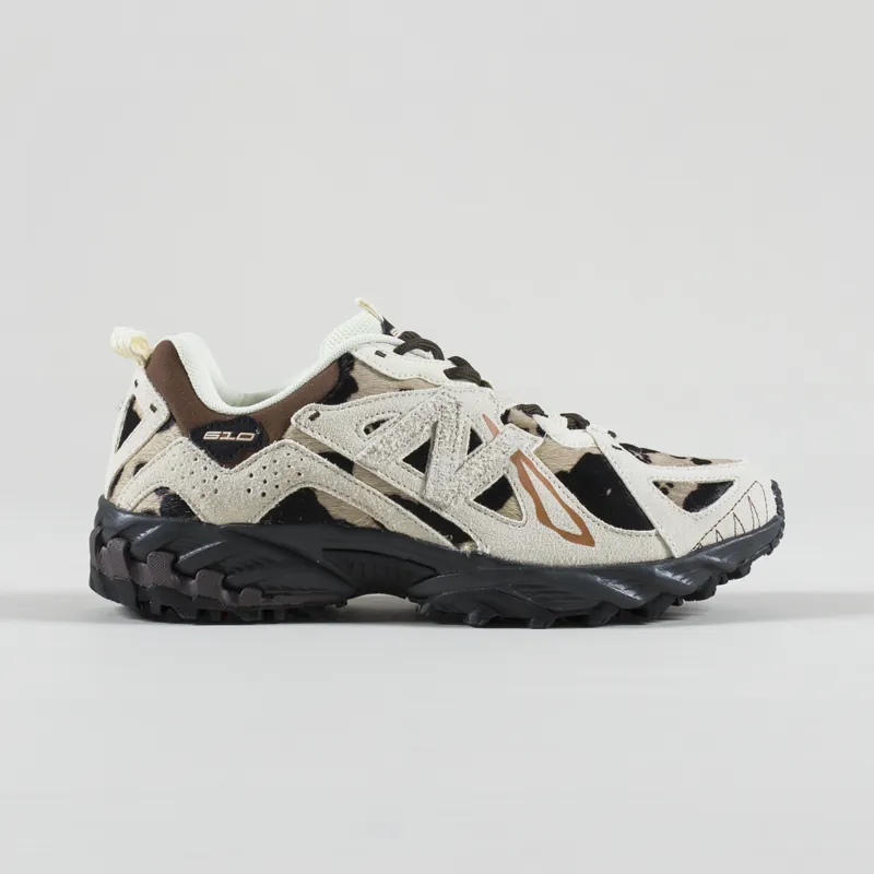 New Balance 610 Shoes Angora True Brown Black-2