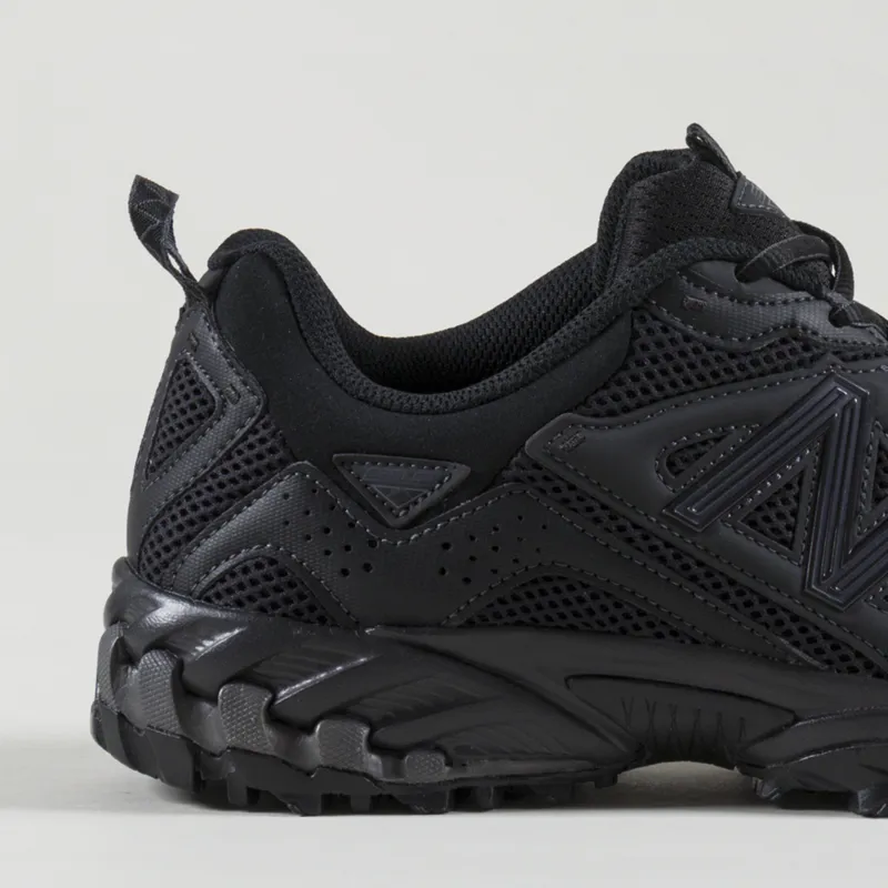 New Balance Mens Trainers 610T Shoes Black Phantom Magnet Mesh