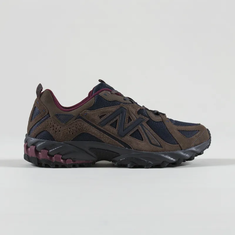 New Balance 610 Shoes Dark Mushroom Outerspace Burgundy-2