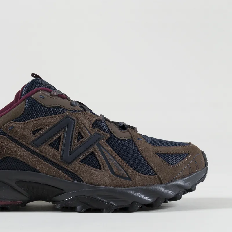 New Balance 610 Shoes Dark Mushroom Outerspace Burgundy-6