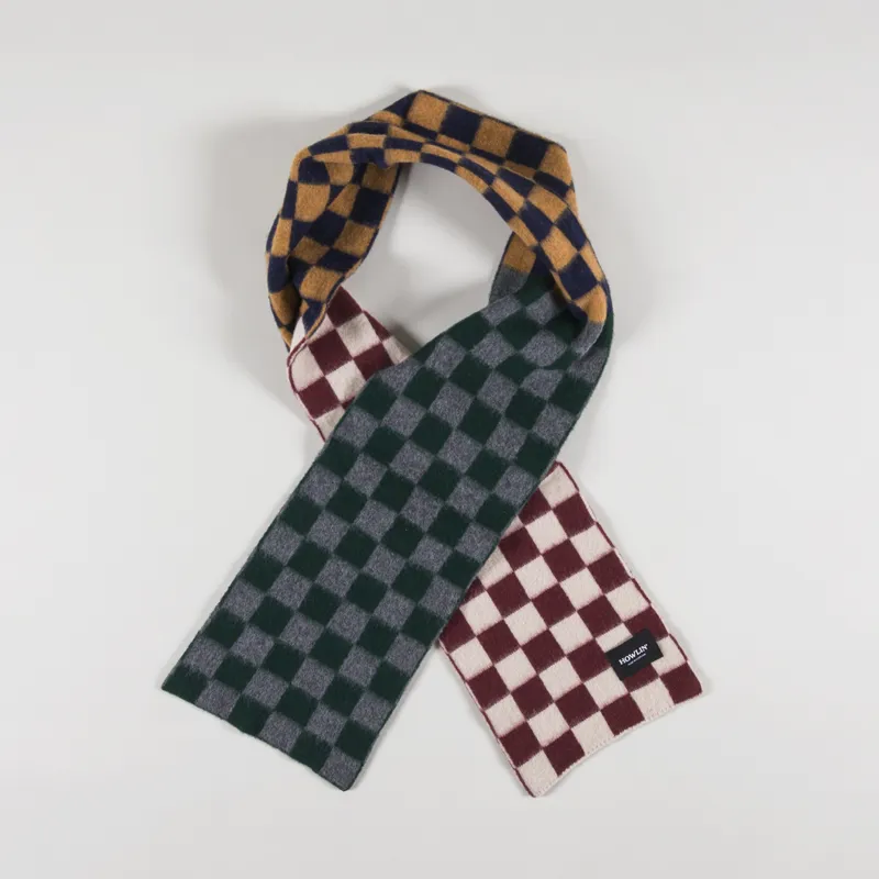 ハウリン スカーフ COSMIC CHECKERBOARD SCARF INTERGALACTIC Howlin' Cosmic Checkerboard Scarf Forest – Neighbour