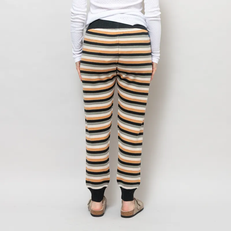 Kavu Womens Cabin Creek Knitted Joggers Valley Stripe-3