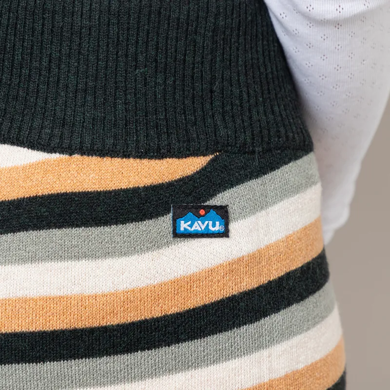 Kavu Womens Cabin Creek Knitted Joggers Valley Stripe-7