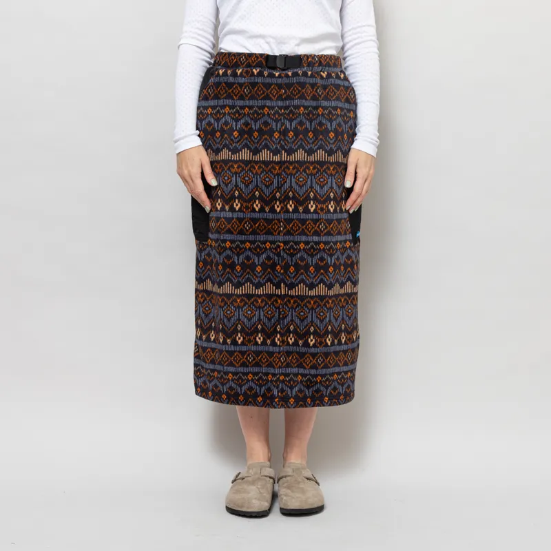 Kavu Womens Ellis Skirt Chalet Holiday