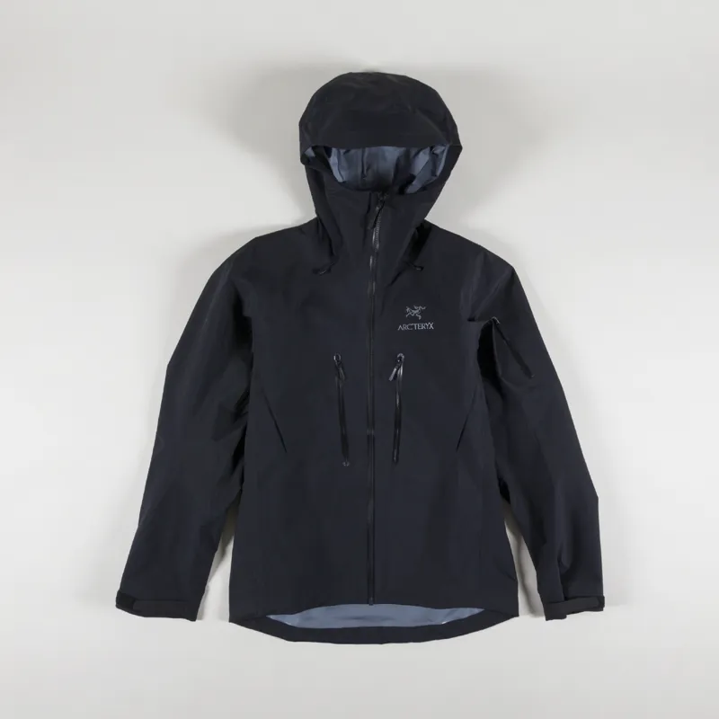 Arc'teryx GORETEX Waterproof Mens Alpha SV Revised Jacket Black