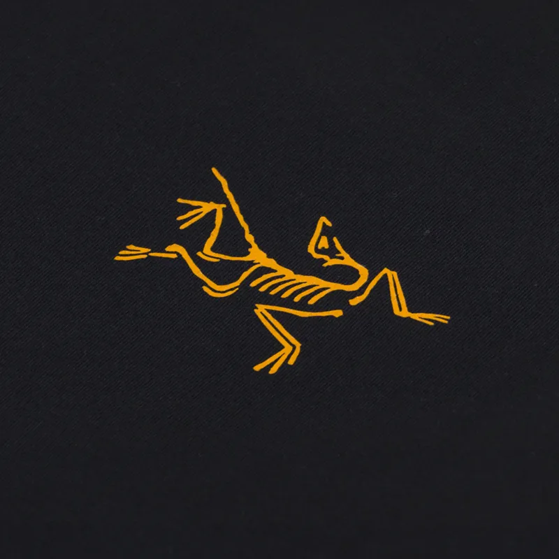 Arc'teryx Multi Bird Logo Long Sleeve T Shirt Black-5